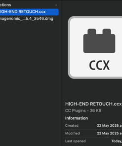 Alternative view of Retouching Pro V4 -V5